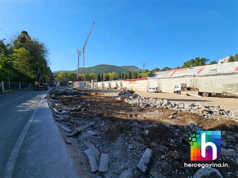 (FOTO) HŠK Zrinjski: Radovi na izgradnju nove tribine stadiona pod ...
