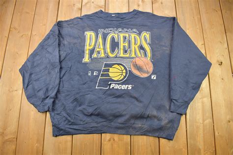 90s STARTER INDIANA PACERS EMBROIDERED SWEATSHIRT - munimoro.gob.pe