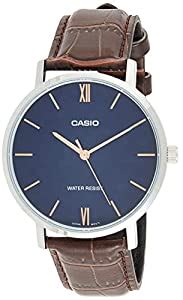 Casio Analog Blue Dial Men's Watch-MTP-VT01L-2BUDF (A1616) : Amazon.in ...