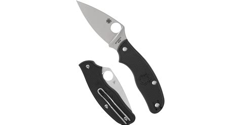 Spyderco Metropolitan Lightweight Folding Knife C213PBK B&H
