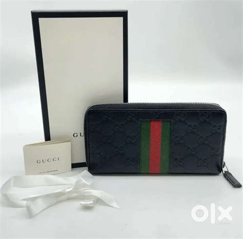 Authentic Gucci Guccissima Sherry Line Long Zip Around Wallet - Women ...