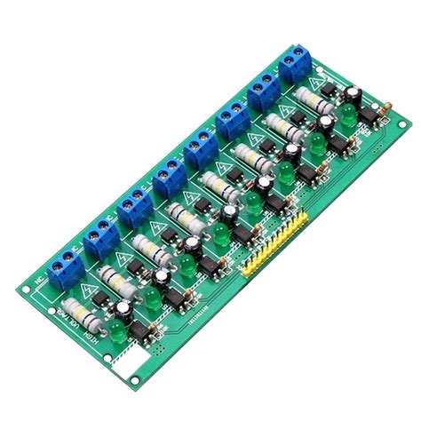 Buy AC 220V 8 Channel MCU TTL Level 8 Ch Optocoupler Isolation Test ...