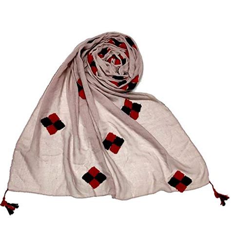 Buy Stole For Women - Cotton Square Hand Work Patche's All Over Stole ...