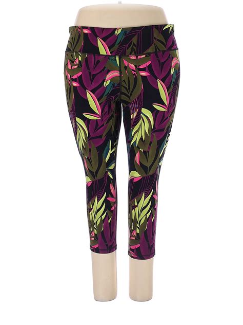 Xersion Black Active Pants Size 2X (Plus) - 44% off | thredUP