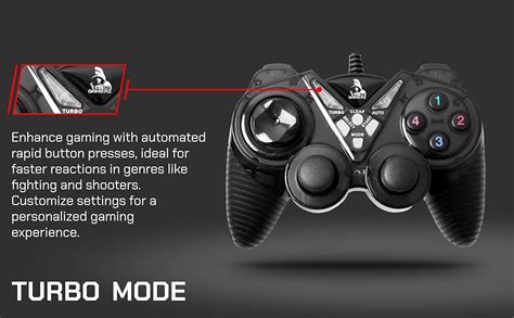 TAG Gamerz G20 USB Gamepad | Vibration Motor | Turbo Mode | Force ...