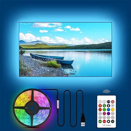 CPLID USB TV Backlight LED Strip Lights Kit for 24 to 60 inches Smart ...
