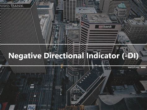 Negative Directional Indicator 的图像结果