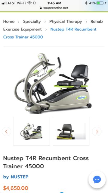 Image result for NuStep T4R Tutorial Exercise Equipment