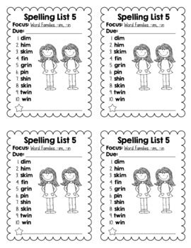 Go Bananas for Spelling: Editable Lists & 16 Engaging Activities