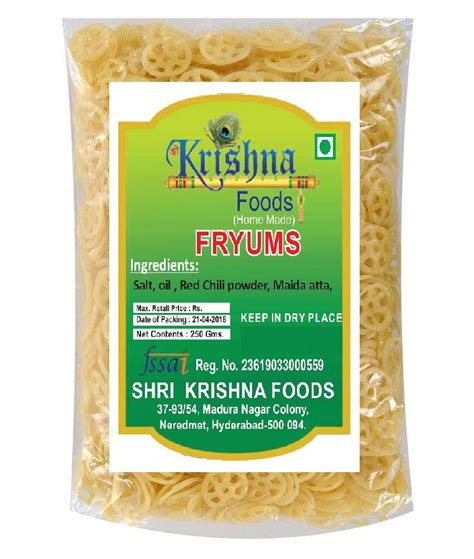 Shri Krishna Foods Fryums (1 Kg) : Amazon.in: Grocery & Gourmet Foods