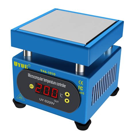 Buy Riiai 300W Electric Hot Plate Preheat Soldering Preheating Station ...