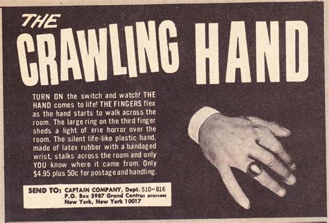 Papergreat: Your own Thing: "The Crawling Hand" from Captain Company