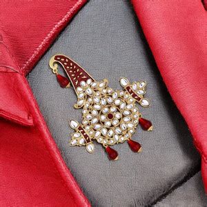 mahi Perfect Safa Kalangi Brooch for Men Brooch Price in India - Buy ...