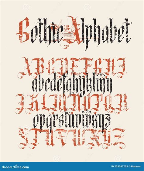 Gothic Handwriting Font