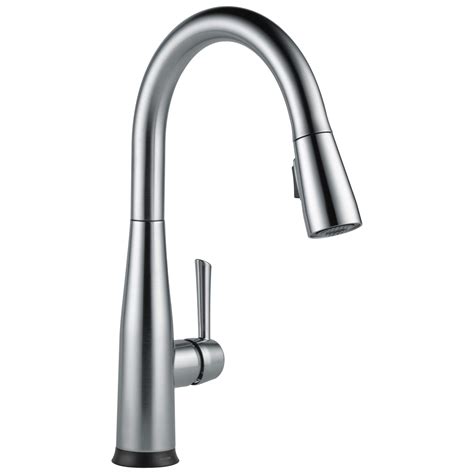 Delta Faucet Essa Touch Kitchen Faucet Brushed Nickel, Kitchen Faucets ...