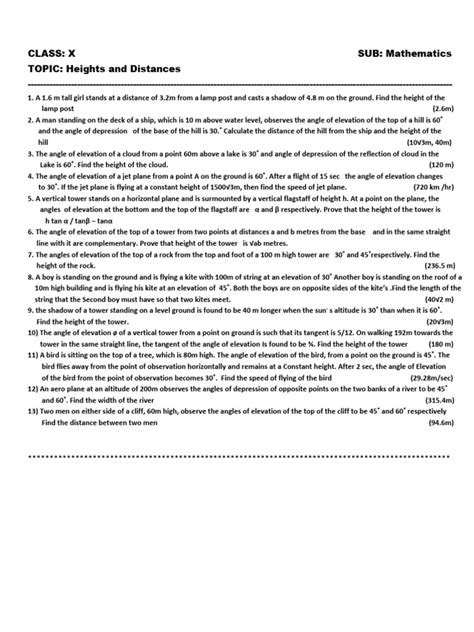 Image result for Class 10 Maths Trigonometry Project File