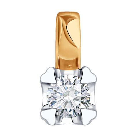 Diamant, Подвеска (кулон) из золота с бриллиантом, 51-230-02167-1 ...