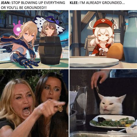 Art Mimics Life - Genshin Edition : r/Genshin_Memepact