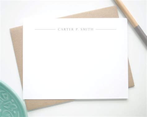 Professional Personalized Stationery Cards / Personalized - Etsy