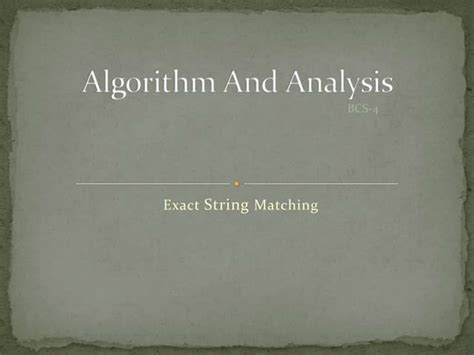 KMP Pattern Matching Algorithm 的图像结果