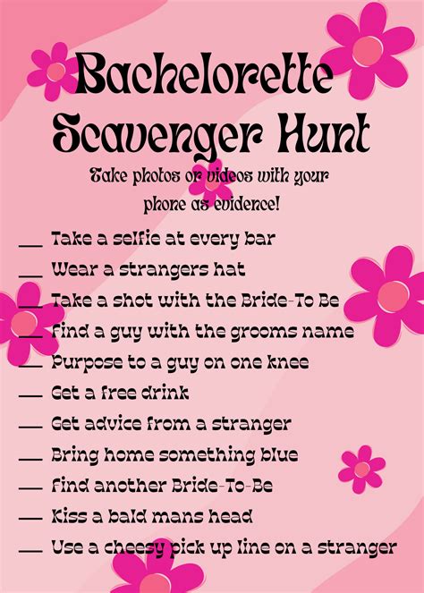 Bachelorette Party Games Free Printable - prntbl ...