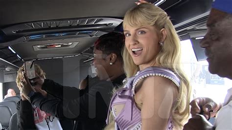 Meghan Trainor Films New Music Video on TMZ Tour Bus