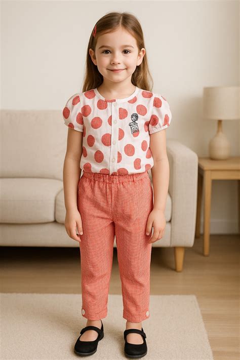 Girls Printed Clothing Set – Wish Karo
