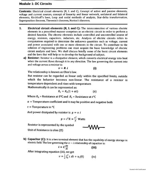 Image result for Basic Electrical Engineering Module 1