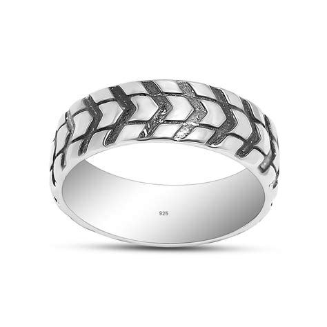 Shop 925 Sterling Silver Rings for Men Online | Truesilver