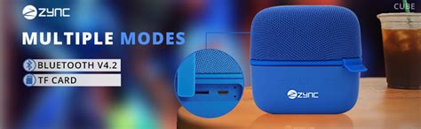 Zync Cube Wireless Bluetooth Portable Speaker (Blue) : Amazon.in ...