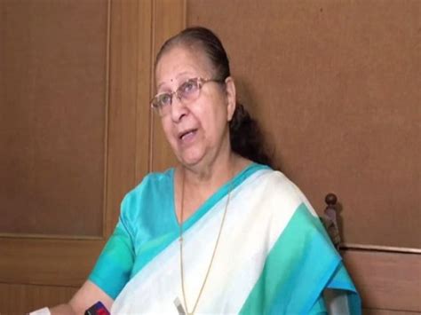 Will miss Jaitley's contribution as leader and as a person: Sumitra Mahajan