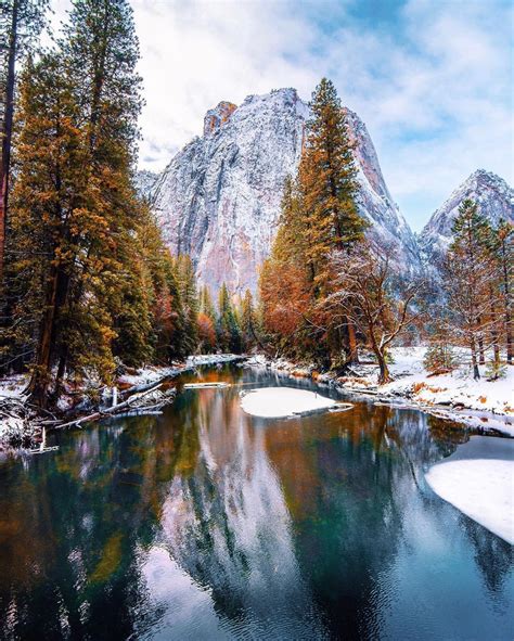 Winter in Yosemite National Park : MostBeautiful