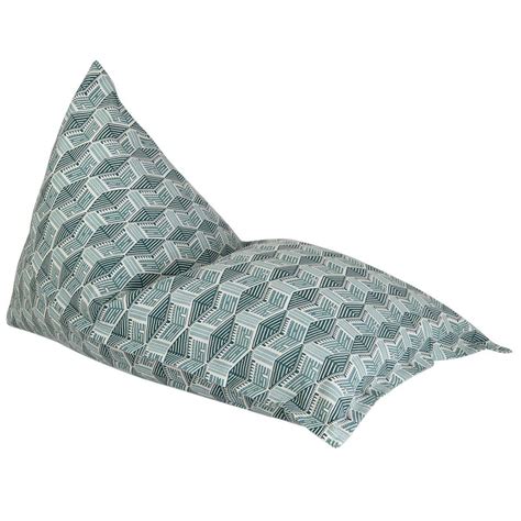 Blue Kullu House Bean Bag Chair for Adults and Kids – Safomasi
