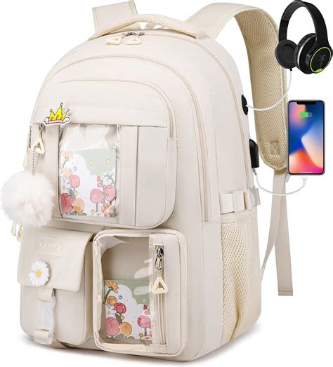 Amazon.com: kadilong School Backpack for Teen Girls,Cute Backpacks for ...