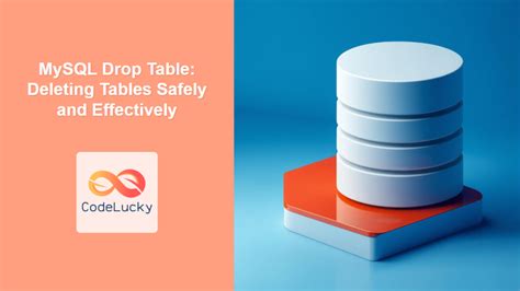 Image result for How to Delete the Created Table in MySQL