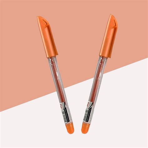 (2 Pcs.) Flair Glitter Xtra Sparkle Gel Pen - Orange – Topperskit LLP