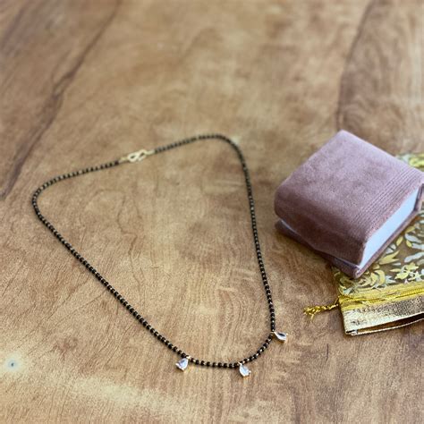 Buy Gold Diamond Mangalsutra, Gold Plated Mangalsutra, Cz Drop ...