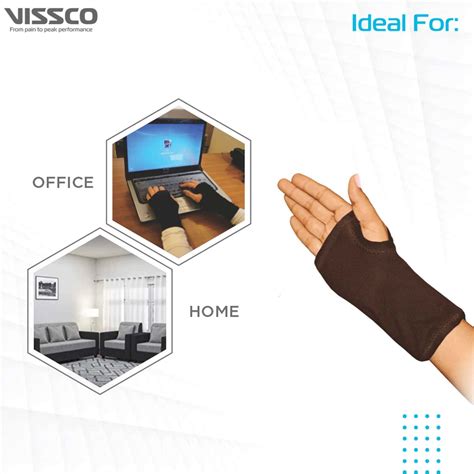 Buy VISSCO CARPAL WRIST SUPPORT (MILD SUPPORT) | WITH SPLINTS FOR FIRM ...