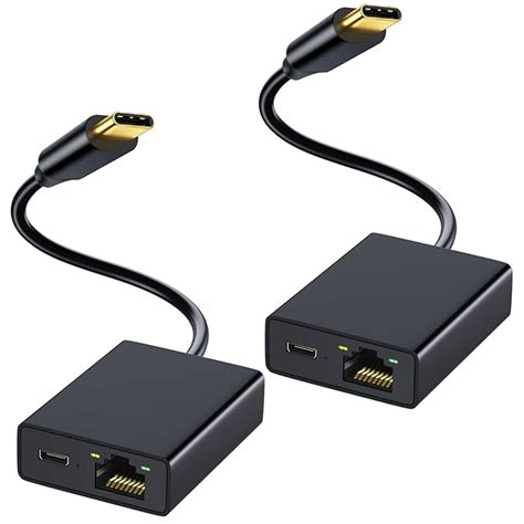 ELECTOP Ethernet Adapter for Chromecast with Google TV, USB Type C to ...