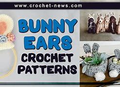 Image result for Crochet Pattern Bunny Ears