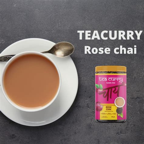 Buy Rose Chai - Rose Tea for Immunity, Skin Glow and Stress