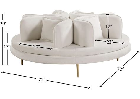 Semi Circular Sofa Dimensions at Will Barkman blog