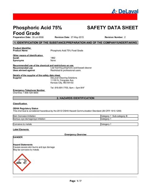 Safety Data Sheets - Trio Sales & Leasing