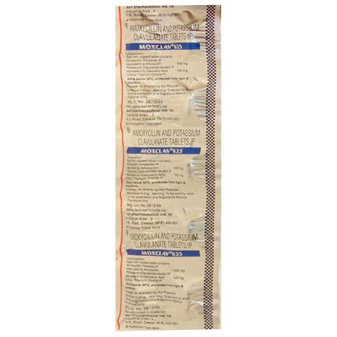 Moxclav 625 Tablet | Uses, Side Effects, Price | Apollo Pharmacy