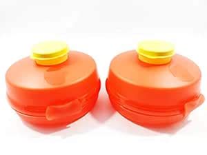 Buy Tupperware Round Sandwich Keeper with Smidgets (Ketchup Keeper ...