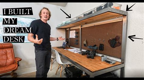 Image result for Build a Computer Desk From Scratch