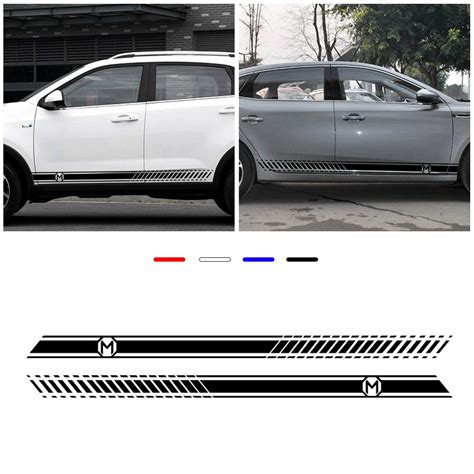 Longzhimei Body Side Stripe for PORSCHE Cayenne Boxster Cayman Macan ...