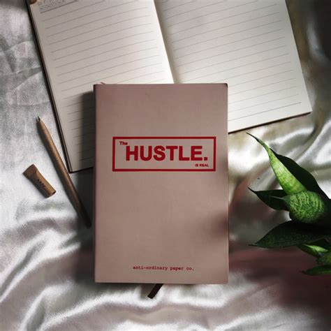 "Hustle" Leather Journals | aopc.in