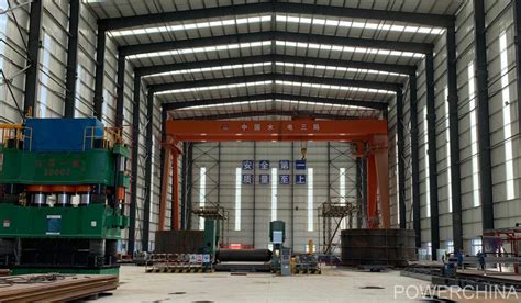 新疆阜康抽水蓄能电站钢管加工厂投产--中国水力发电工程学会