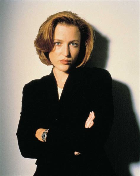 Dana Scully (Gillian Anderson - "The X-Files") Gillian Anderson, Dana ...
